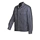 BP Workwear Basic 1485-060-53 Arbeitsjacke - Verdeckte Druckknopfleiste - Reine Baumwolle - Normale Passform - Größe: 52/54 - Farbe: dunkelgrau
