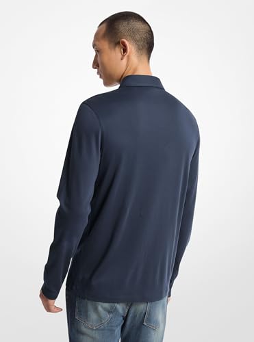 Michael Kors Men's Long Sleeve Sleek Mk Polo2