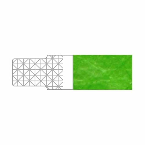 Pulseiras Tyvek Identificação Kit 100 unidades (Verde)