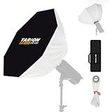 TARION 逆八角形 ソフトボックス ワンタッチ 折りたたみ式ソフトボックス ボーエンズマウント ストロボ ディフューザー はんしゃをきょうかする 二重拡散光 LED 照明 撮影用65cm FB65