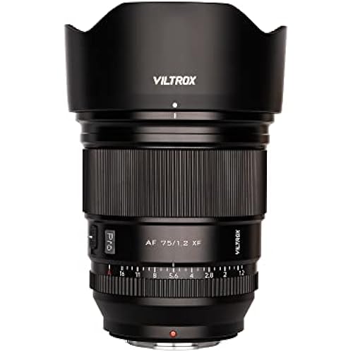 Viltrox 75mm F1.2 PRO XF APS-C Auto Focus Camera Lens for Fujifilm Camera