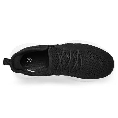 Image of PPQ Womens Slip On Walking Shoes,Memory Foam Lightweight Comfort Casual Workout Shoes,Yoga Or Tennis Or Running Sneakers