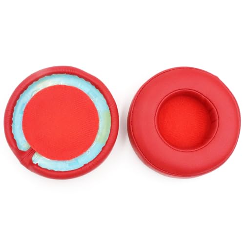 Replacement Ear Pads for Monster Beats Pro by Dr. Dre Headphones - Red | for Beats by Dr. Dre Pro Headphone, Protein Leather Ear Cups, Earpad Cushions Compatible with Monster Beats Detox Pro Headset miniatura 4