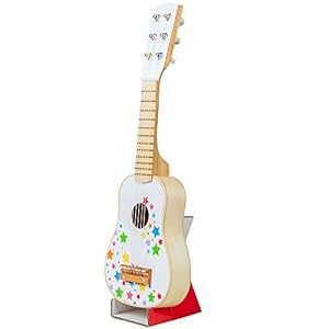 Guitarra de Madera de Bigjigs Juguetes para ni?os – Instrumentos Musicales de Kid