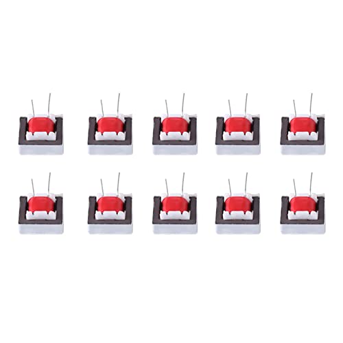 【Prestazioni affidabili】: dotati di rapporto di tensione 1:1, un'impedenza CA di 600 ohm e un'impedenza CC di 135 ohm, questi trasformatori di isolamento EI14 offrono prestazioni affidabili. Con design leggero e compatto, sono facili integrare e offrono funzionamento affidabile con un'alimentazione monofase.