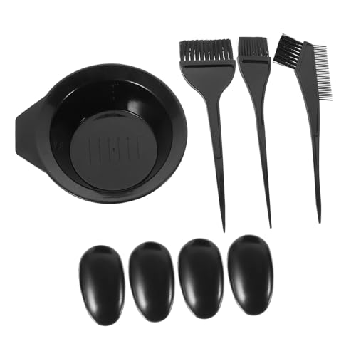 HONITANO Kit de Teñido de Cabello Profesional con Cuenco Mezclador Pincel Aplicador y Protector de Orejas para Cuidado y Capilar para Uso Salón y Casa