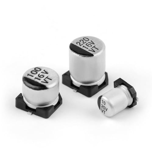 Condensateur 100V 22uF 8x10.5mm pour réparation électronique - Lot de 10 pièces