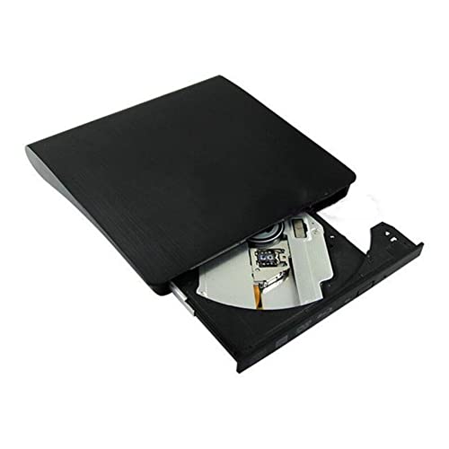 Unidad DVD externa USB 3.0 portátil blanca miniatura 2