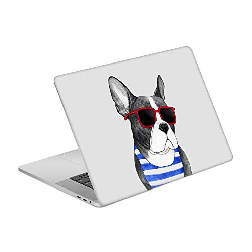 Skin MacBook Pro 15.4" Autocollant Vinyle Barruf Frenchie Chien Style D'Été
