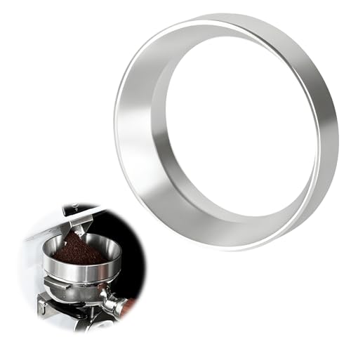 tiyiyok Anello a Imbuto 51 mm Professionale per Baristi, Dosatore Espresso in Acciaio Inox, Filtro Caffè Riutilizzabile da 51 mm, Facile da Pulire e Ideale per Macchine da Caffè Espresso, Moka
