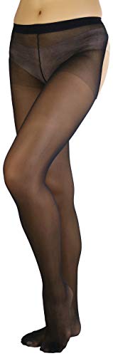 ToBeInStyle Women's Cheeky Thong Back Sheer Pantyhose4