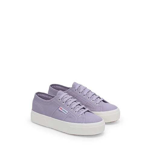Image of Superga 2740 Platform Sneakers for Men and Women - Iconic Italian Men's and Women's Tennis Shoes with Breathable Canvas Upper, Non Slip Rubber Sole