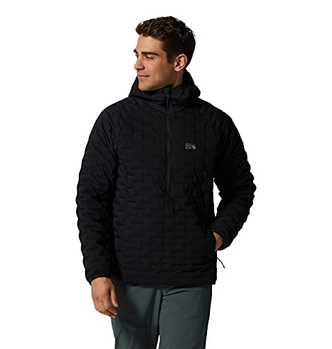 Image of Mountain Hardwear Men's Stretchdown Light Pullover for Backpacking, Hiking, Climbing, and Casual Wear | Insulated and Durable