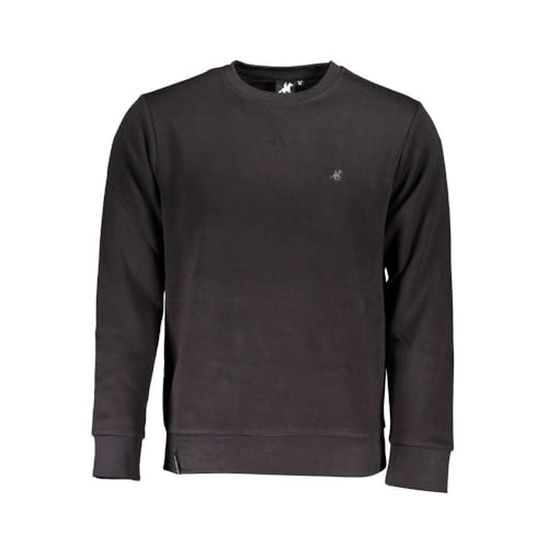 Polo en molleton homme chaud et confortable à col rond et poignets ajustés