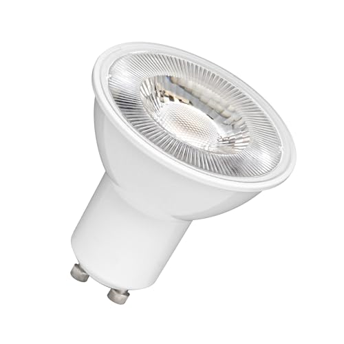 OSRAM LED Star Value PAR16 Bombilla reflectora LED con casquillo GU10 GL 575 lúmenes, blanco cálido (2700K), sustituye a las bombillas incandescentes convencionales de 80 W, no regulable Paquete de 10