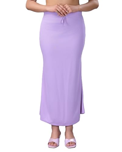 Image of LADLA FASHION] Women's Saree Shapewear - Mermaid Cut Saree Shaper Petticoat with Side Slit,