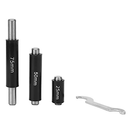 4Pcs Außenmikrometer-Set mikrometer 0-100 Mm Metrischer Mikrometer 0,01 Mm Hohe Präzision mit Aufbewahrungsbox, zur Präzisionsmessung von Länge, Durchmesser und Bügelmessschrauben