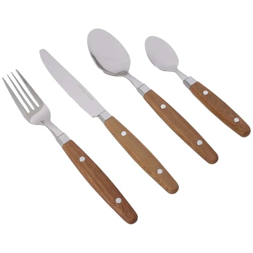 Set di posate WOOD NATURE LINE 16 pezzi (980948599)