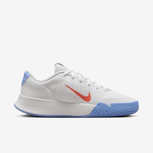 NikeCourt Vapor Lite 2 Women's Hard Court Tennis Shoes (DV2019-110, White/Royal Pulse/Light Wild Mango)3
