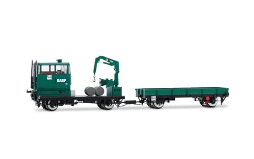 Rivarossi HR2913S DB, Maintenance Vehicle KLV 53 BASF, Ep. V, with DCC Sound Decoder Model Railway Locomotive Diesel