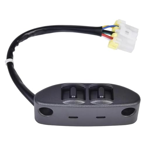 Bouton de réglage de siège pour Nissan 350Z commande plastique noir 87066-CD001