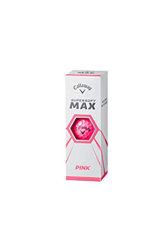キャロウェイ (Callaway) ゴルフボール SUPERSOFT MAX PNK 2021 1ダース(12個入り) 2ピース ピンク 6枚目