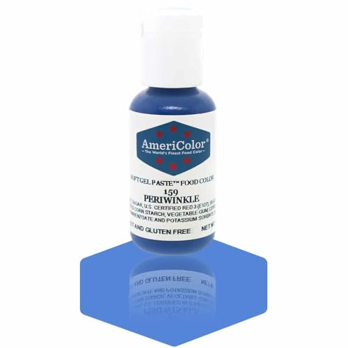 AmeriColor Soft Gel Paste Food Color, Periwinkle, 0.75 Ounce Bottle