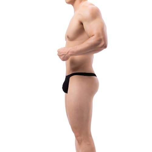 MuscleMate Men's Thong G-String Underwear, Men's Hot Thong G-String Brief Underwear, Stretch and All-day Comfort.