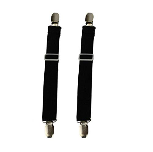 Motorrad Boot Clips, MoreChioce Elastische Beinriemen Verstellbare Hosen Clips Bettlaken Befestigungsclips Steigbügel für Flachbetttücher Matratzen Bügelbretter oder Sofa Jeans Biker-Motorrad Cover