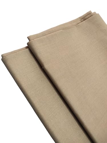 Image of Unstitched Cotton Lining Fabric for Dress Materials - Soft, Skin-Friendly - 36 inch Width - 100% Cotton - Color Choices-Multiple Lengths (2m /4m /6m /8m)
