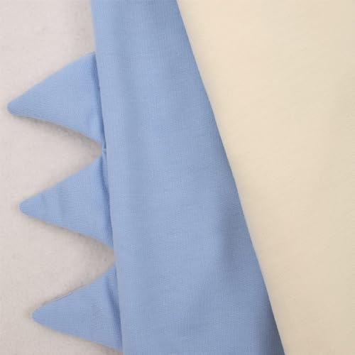 Boy's Fleece Sweatshirts Little Boys Girls Christmas Dinosaur Letter Hoodie Pullover (Light Blue, 12-13 Years)4