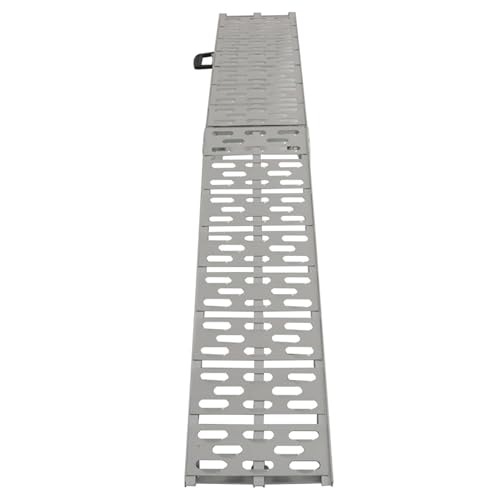 Juego de 2 rampas plegables de aluminio para carga, 750 lbs miniatura 4
