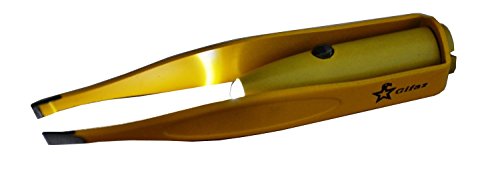 Gifaz - Pince à épiler pour sourcils avec Lumiére Jaune Cover