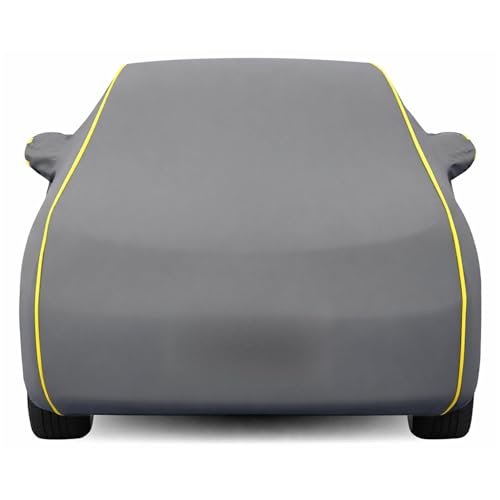 Image of Kayme Premium Grey Xl6 Car Cover Waterproof for (All Models & Variants - Petrol, Diesel, CNG & EV) |Speacially Custom Fit with Mirror Pockets |All-Weather Protection - Outdoor Car Body Cover