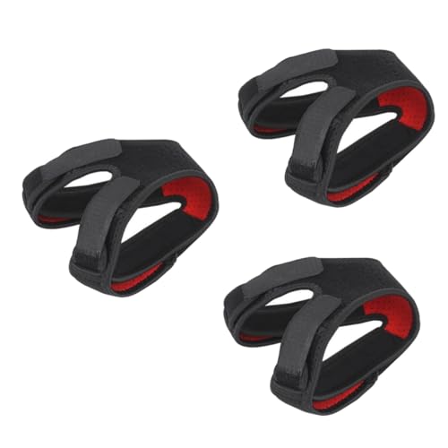 FOMIYES 3pcs Patella Strap Knee Support Breathable Compression Brace for Sports Comfortable Fit for Running Basketball Cycling Reduces Patella Tendon Strain