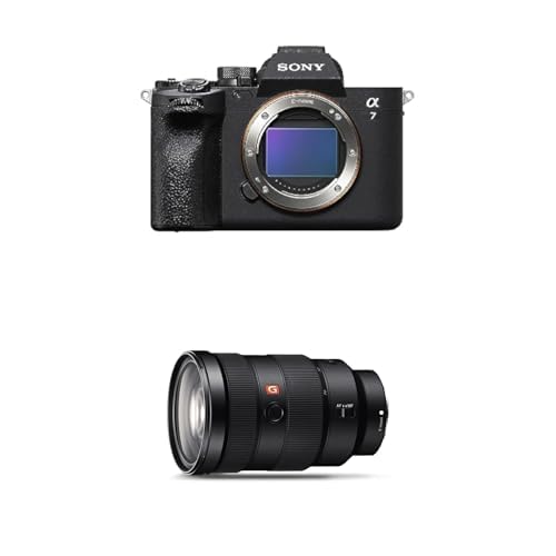 Image of Sony Alpha 7 IV Full-frame Mirrorless Interchangeable Lens Camera + Sony SEL2470GM E-Mount Camera Lens: FE 24-70 mm F2.8 G Master Full Frame Standard Zoom Lens