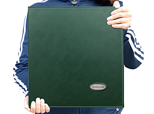 Zoview Self-Adhesive Photo Album, Dust-free, glue free and waterproof Scrapbook Album, Family album, Leather Cover, Hand Made DIY Albums Holds 3x5, 4x6, 5x7, 6x8,8x10 photos