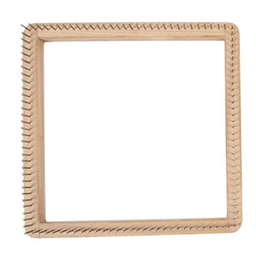 Fancyes Square Loom for Weaving, Crafts, Accessories, Tools, Pegs, DIY Board, Crochet, Functions, Pair, 30x30cm