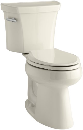 Kohler K-3889-47 Highline Comfort Height 1.28 gpf Toilet, 10-inch Rough-In, Almond