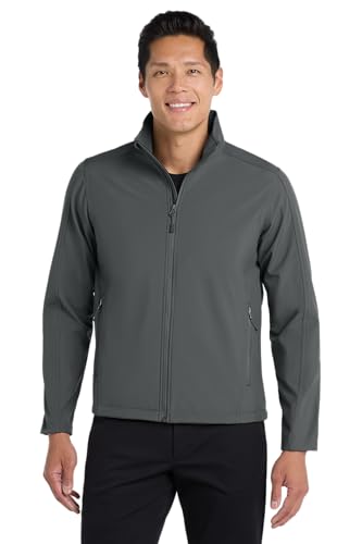 Port Authority Core Soft Shell Jacket, L, Deep Smoke