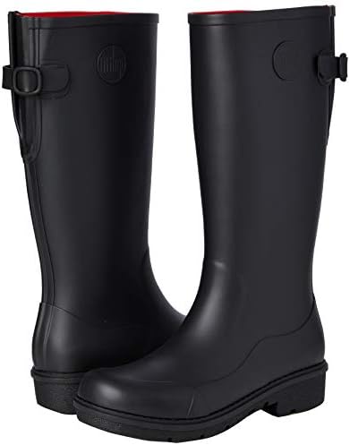 Fitflop Women's Wellington Rain Boot, All Black, 7 | Image 6