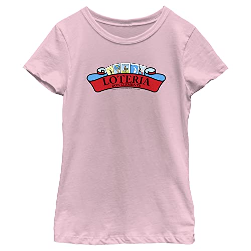 Fifth Sun Loteria Logo Girls Short Sleeve Tee Shirt