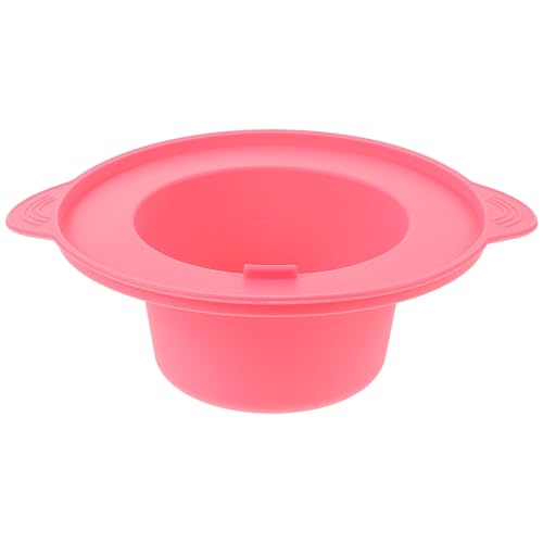 FUOYLOO Recipiente de Silicona para Cera Derretida 400 Ml Reutilizable para Calentador de Cera Depilación Caliente Profesional