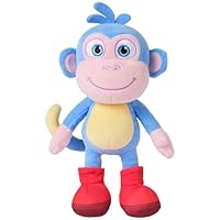Dora Official Boots Plush Doll, Educational Toys, Plush Toys, Stuffed Monkey for Ages 3 and Up, 8\u201D