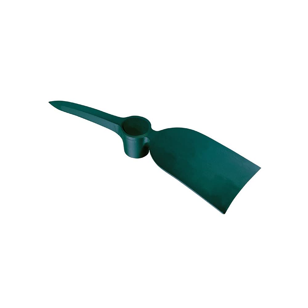 LEBORGNE Pioche de Cantonnier Douille Ovale 2 kg Sans Manche Acier Forgé et Trempé pour Terrassement