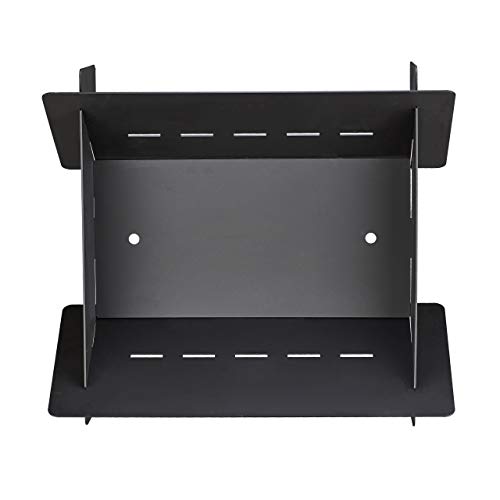 Relaxdays Vuurschaal, massief & zwaar, om in te steken, incl. pookhaak, design open haard tuin, 3 mm staal, zwart - Image 8