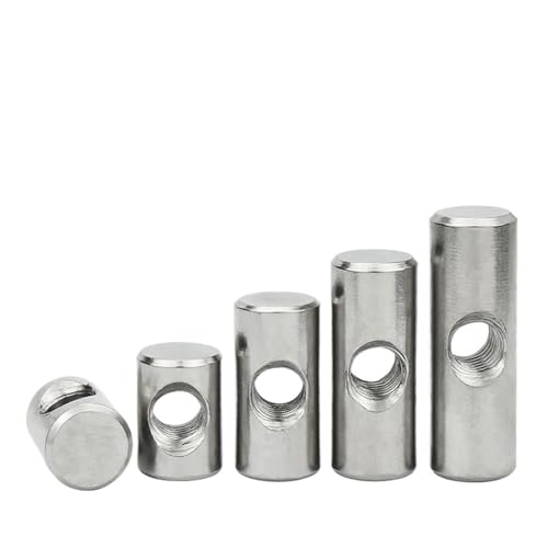 Pxamortel Edelstahl Zylindermuttern M6 5 Stück