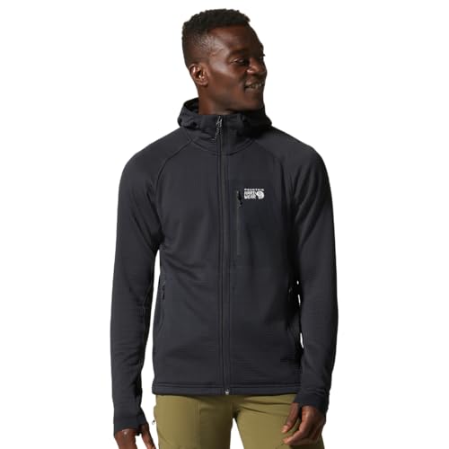 Mountain Hardwear Men's Polartec Power Grid Full Zip Hoody