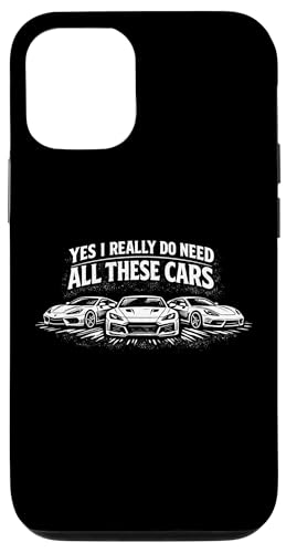 Yes I Really Do Need All These Cars �ʔ����J�[�S���J�j�b�N �X�}�z�P�[�X iPhone 12/12 Pro �p