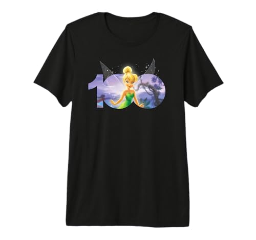T-shirt Tinker Bell Disney 100 ans pour un look décontracté au quotidien